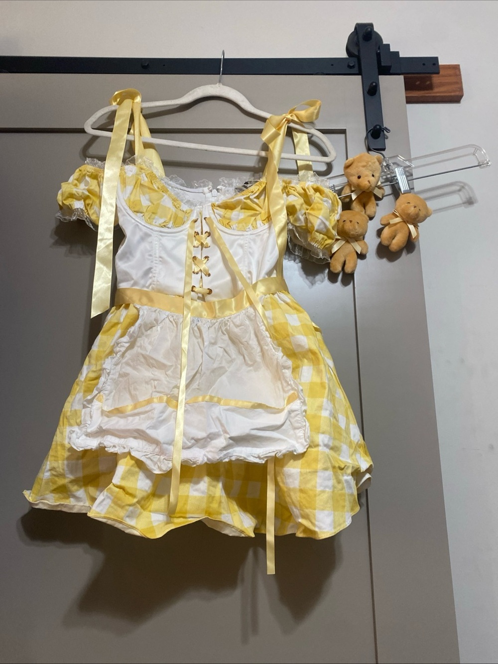 Dolls Kill Bear Friend Goldie Costume Dress Size M